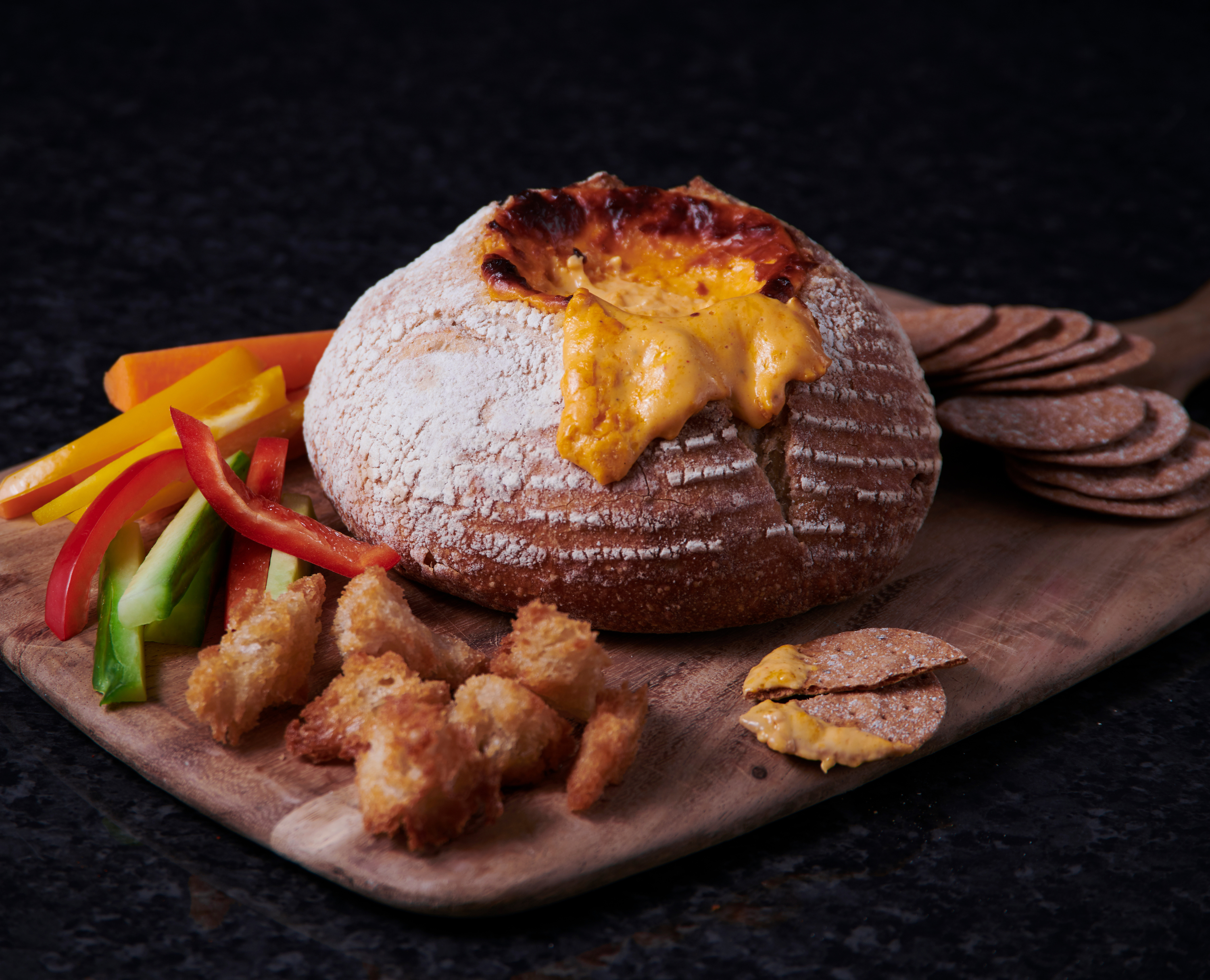Red Storm Sharing Cheese &amp; Bread Melt